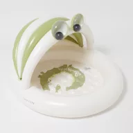   Sunnylife felfújható baba pancsoló kupolával - Cookie the Croc Khaki