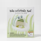 Sunnylife felfújható baba pancsoló kupolával - Cookie the Croc Khaki