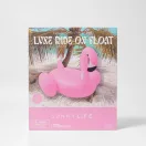 Sunnylife Luxe Ride-On matrac - Rosie the Flamingo Bubblegum Pink