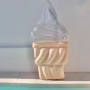 Sunnylife felfújható matrac Luxe - Ice Cream Sunday