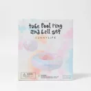 Sunnylife úszógumi - felfújható strandlabdával Tie Dye