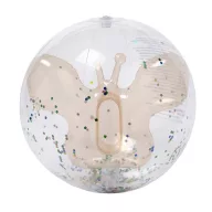 Sunnylife 3D felfújható strandlabda - Cotton Candy Glitter