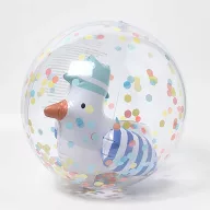   Sunnylife 3D felfújható strandlabda -  Sid the Seagull Blue Stripe