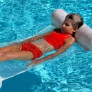 Sunnylife vízi függőágy - Stole My Heart Pink Floral