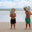 Sunnylife Catch Ball ügyességi játék - Sid the Seagull Blue Stripe