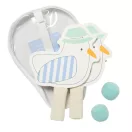 Sunnylife Catch Ball ügyességi játék - Sid the Seagull Blue Stripe