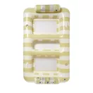 Sunnylife kétszemélyes felfújható függőágy - Float Casa Sand Stripe