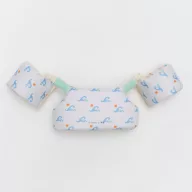   Sunnylife úszómellény karúszóval 4-6 év Sid the Seagull Blue Wave