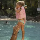 Sunnylife gyerek úszómellény 2-3 év - Cotton Candy Cherry