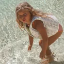 Sunnylife gyerek úszómellény 3-6 év - Into the Garden Ditsy Floral 