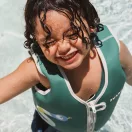 Sunnylife gyerek úszómellény 3-6 év - Into the Jungle Green 