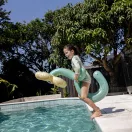 Sunnylife felfújható vízi nudli szett (2 db) - Poppy the Peach 