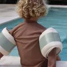 Sunnylife neoprén karúszó - Eli the Elephant Green Stripe 