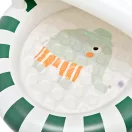 Sunnylife felfújható baba pancsoló árnyékolóval - Eli the Elephant Grey 