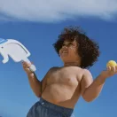 Sunnylife tépőzáras labdaelkapó játék - Eli the Elephant Multi