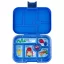 Yumbox Original uzsonnás doboz 6 rekesszel - Surf Blue Funny Monsters