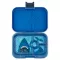 Yumbox Panino uzsonnás doboz 4 rekesszel - Surf Blue Shark