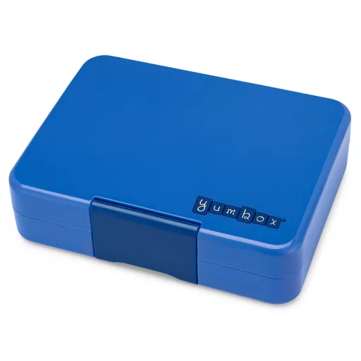 Yumbox Snack uzsonnás doboz 3 rekesszel - Surf Blue Dinosaour