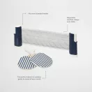 Sunnylife ping pong szett hálóval - Coastal Blue