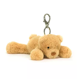 Jellycat plüss kulcstartó - Bársonyos mackó