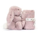 Jellycat szundikendő - Bashful Luxe Bunny Rosa