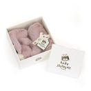 Jellycat szundikendő - Bashful Luxe Bunny Rosa