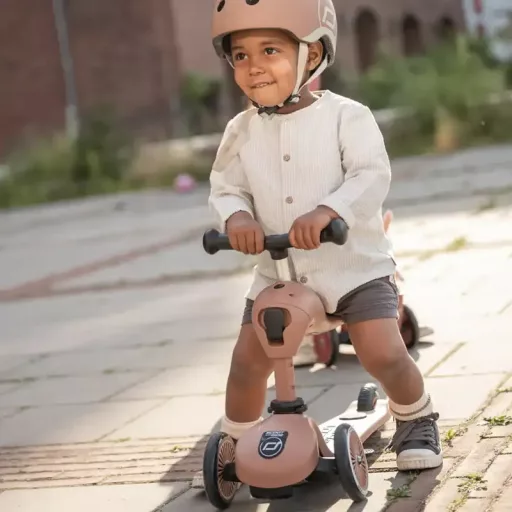 Scoot and Ride Gyerek sisak S-M - Mocha