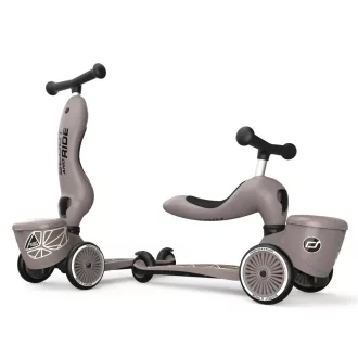   Scoot and Ride Highwaykick 1 Lifestyle - Brown Lines - Csomagolássérült