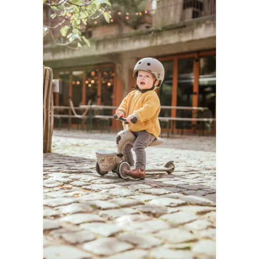 Scoot and Ride Highwaykick 1 Lifestyle - Brown Lines - Csomagolássérült