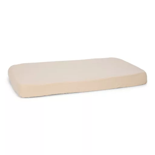 Little Dutch gumis lepedő 60x120 cm - Pure Soft Beige