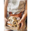 Tender Leaf - Piactér kiegészítő - fa kosár péksüteményekkel