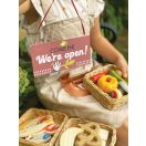 Tender Leaf - Piactér kiegészítő - fa kosár péksüteményekkel