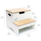 Tender Leaf - Kétlépcsős fellépő tárolóval