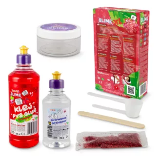 Tuban piros slime készítő XL - eper illattal