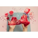 Tuban piros slime készítő XL - eper illattal