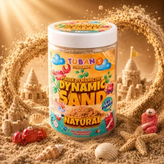 Tuban kinetikus homok 1 kg - Natural