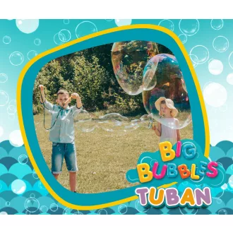 Tuban buborékfújó szett óriás pálcával