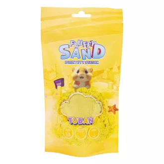 Tuban fluffy homok - Sárga 90g