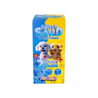 Tuban fluffy homok - kék és sárga