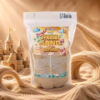Tuban kinetikus homok 2,5 kg tasakban - Natural