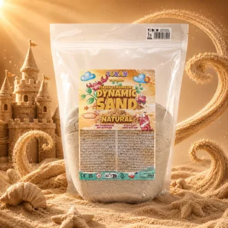 Tuban kinetikus homok 5 kg tasakban - Natural