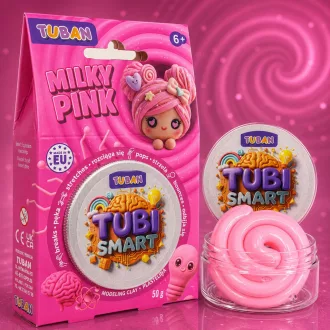 Tuban Tubi Smart gyurma - Milky pink 50 g