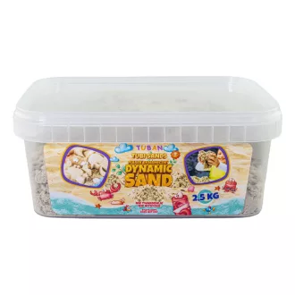 Tuban kinetikus homok 2,5 kg dobozban - Natural