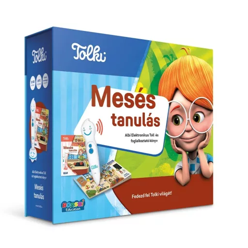 Tolki interaktív hangoskönyv készletben - Mesés tanulás