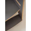 Konyhai fellépő testvéreknek - Montessori tanulótorony extra biztonságos változat - Szürke