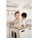 Konyhai fellépő testvéreknek - Montessori tanulótorony extra biztonságos változat - Fehér