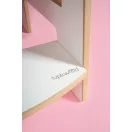 Konyhai fellépő testvéreknek - Montessori tanulótorony extra biztonságos változat - Fehér