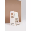 Konyhai fellépő - Montessori tanulótorony extra biztonságos változat - Fehér