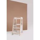 Konyhai fellépő - Montessori tanulótorony extra biztonságos változat - Fehér