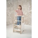 Konyhai fellépő - Montessori tanulótorony kis változat - Fehér